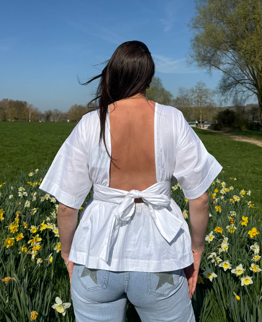 TOP ISÉA – DOS NU BLANC