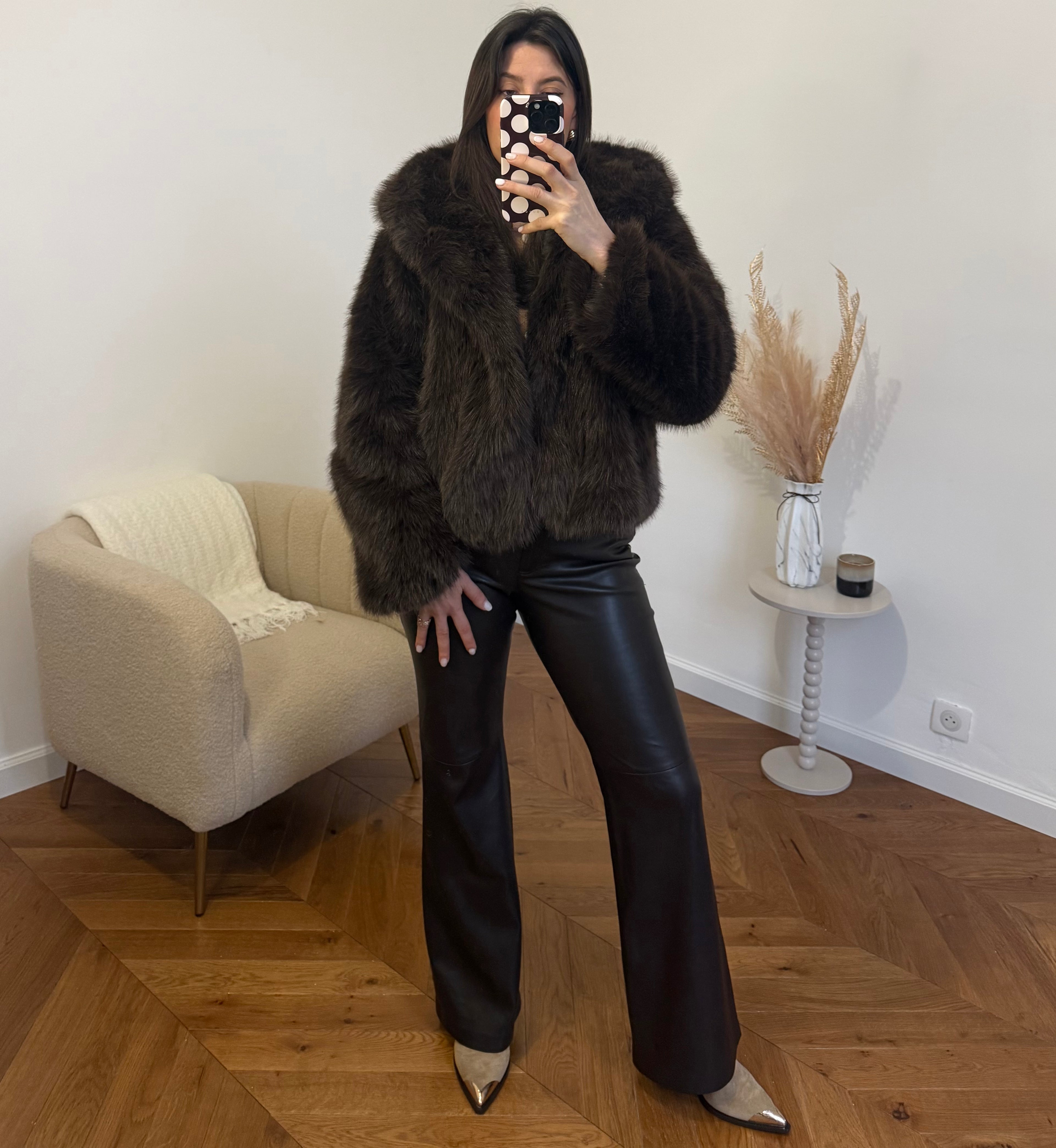 Manteau Hazel - Marron