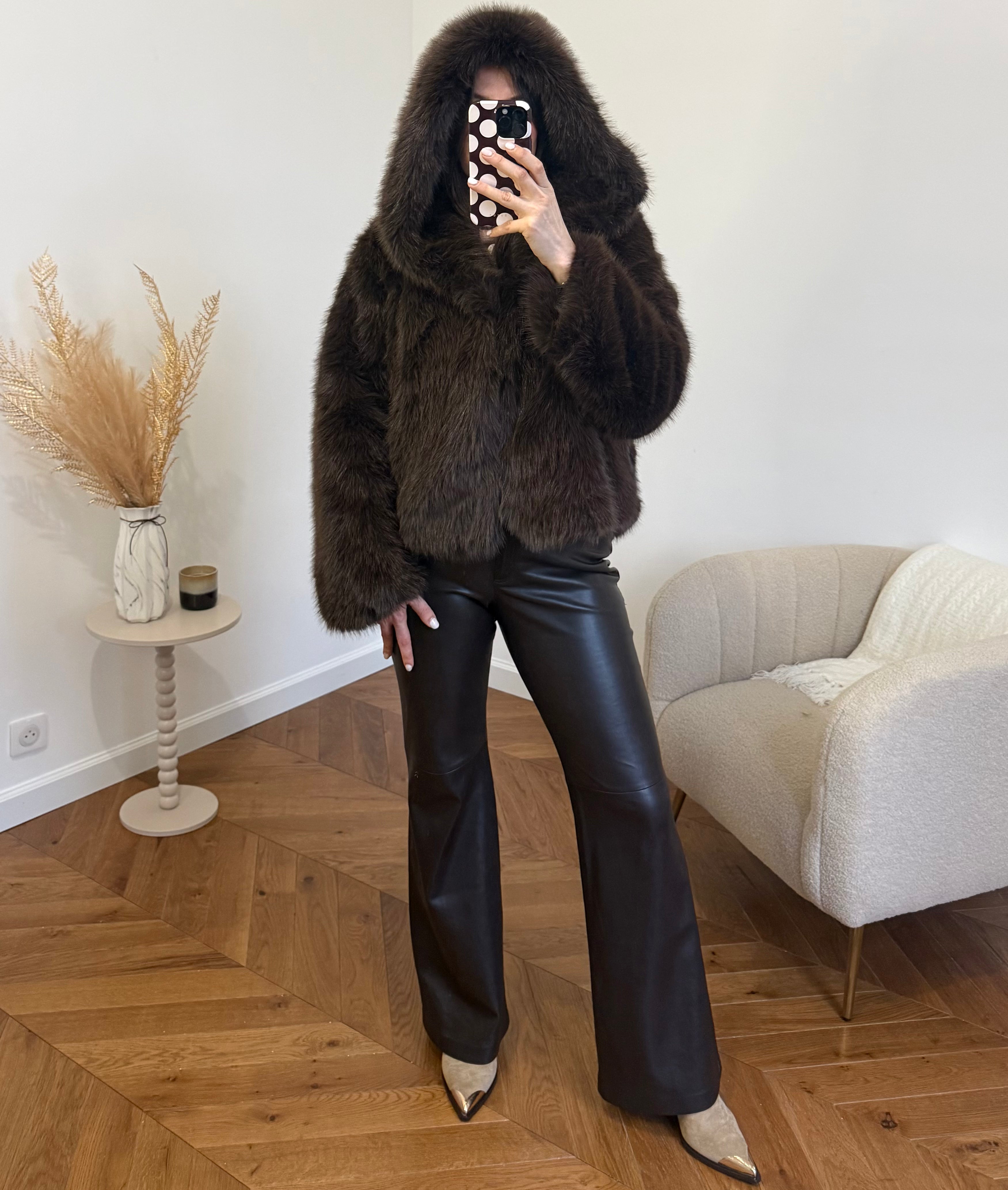 Manteau Hazel - Marron