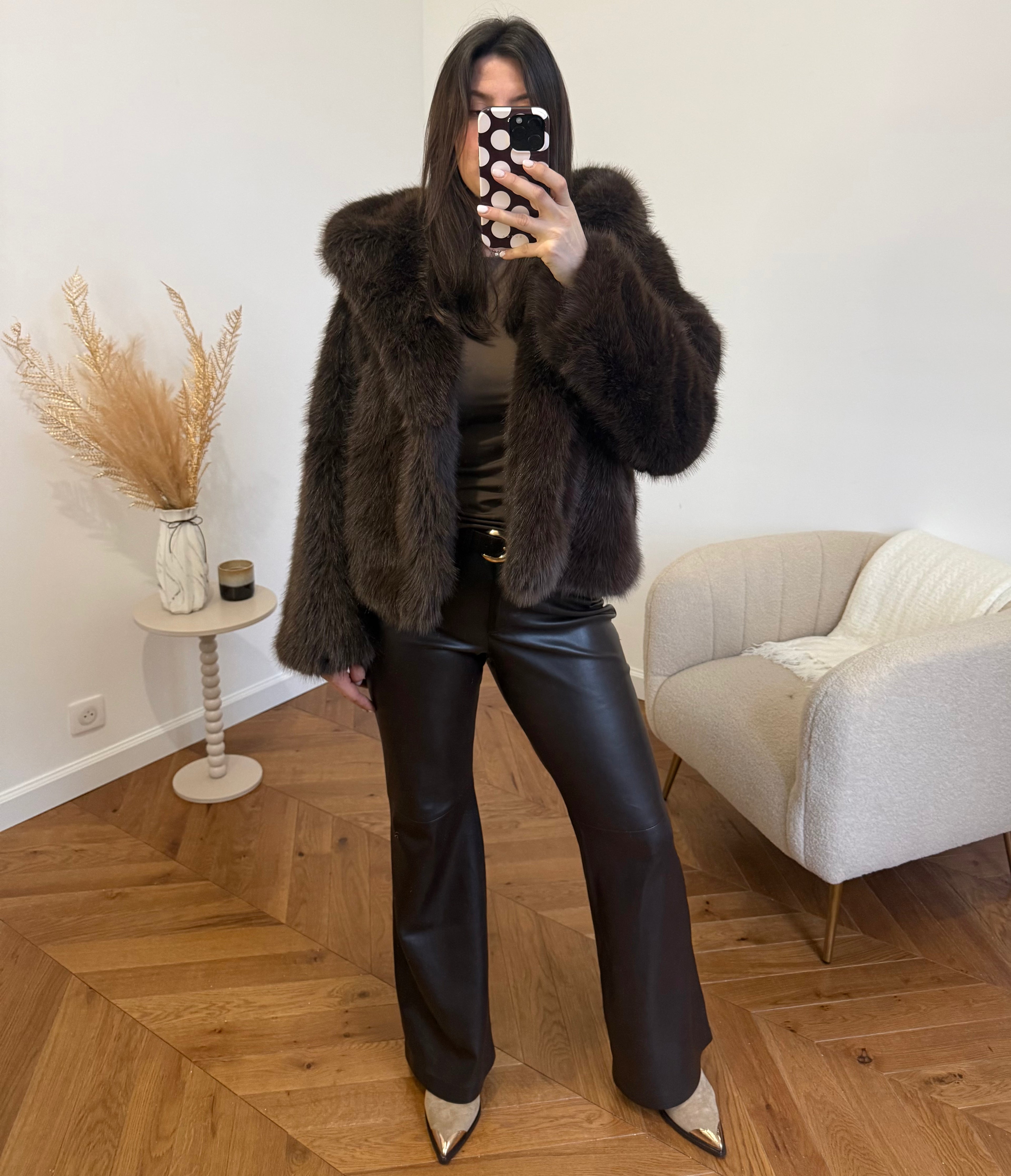 Manteau Hazel - Marron