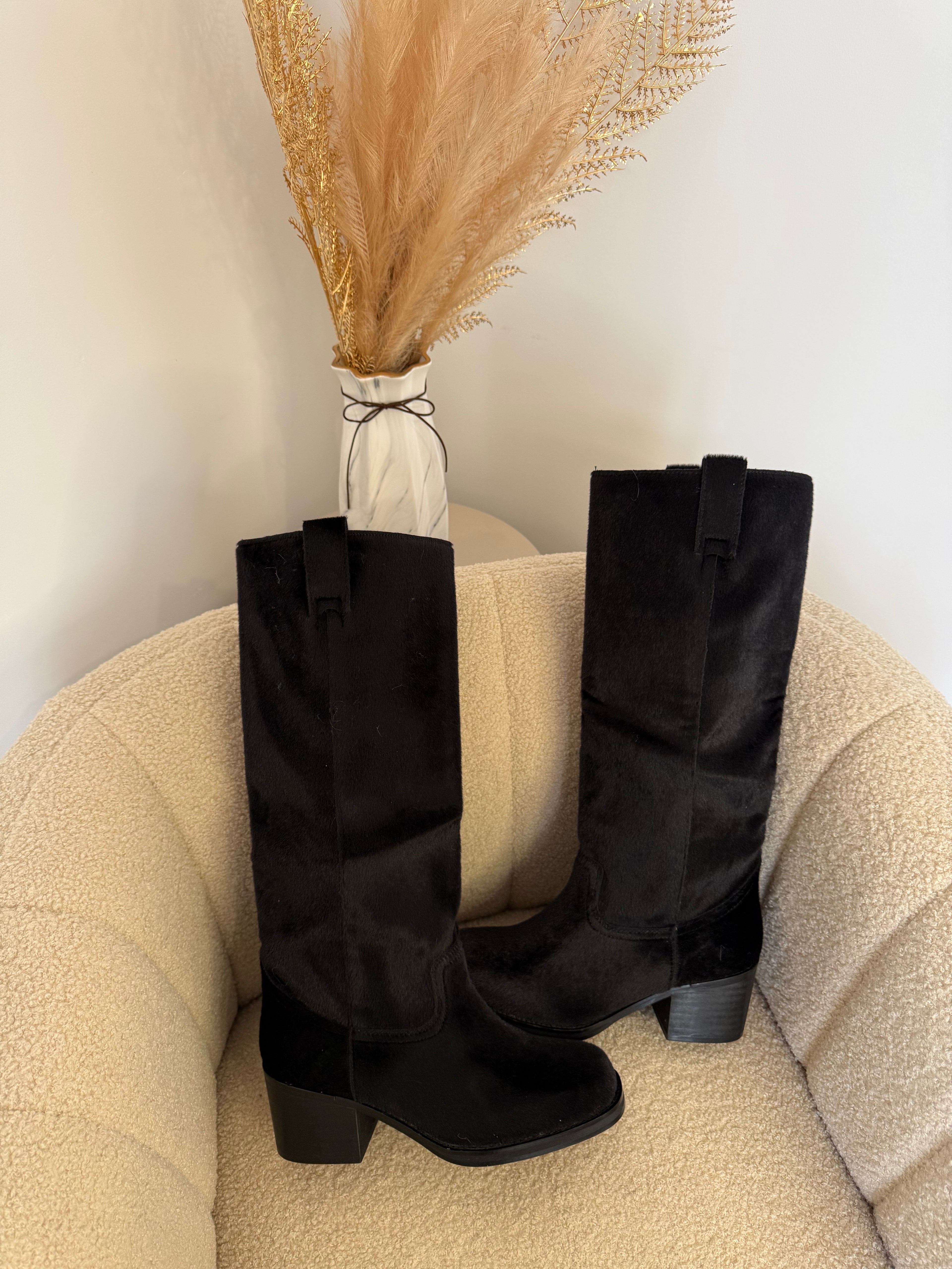 Bottes à talons Ellin - Noires