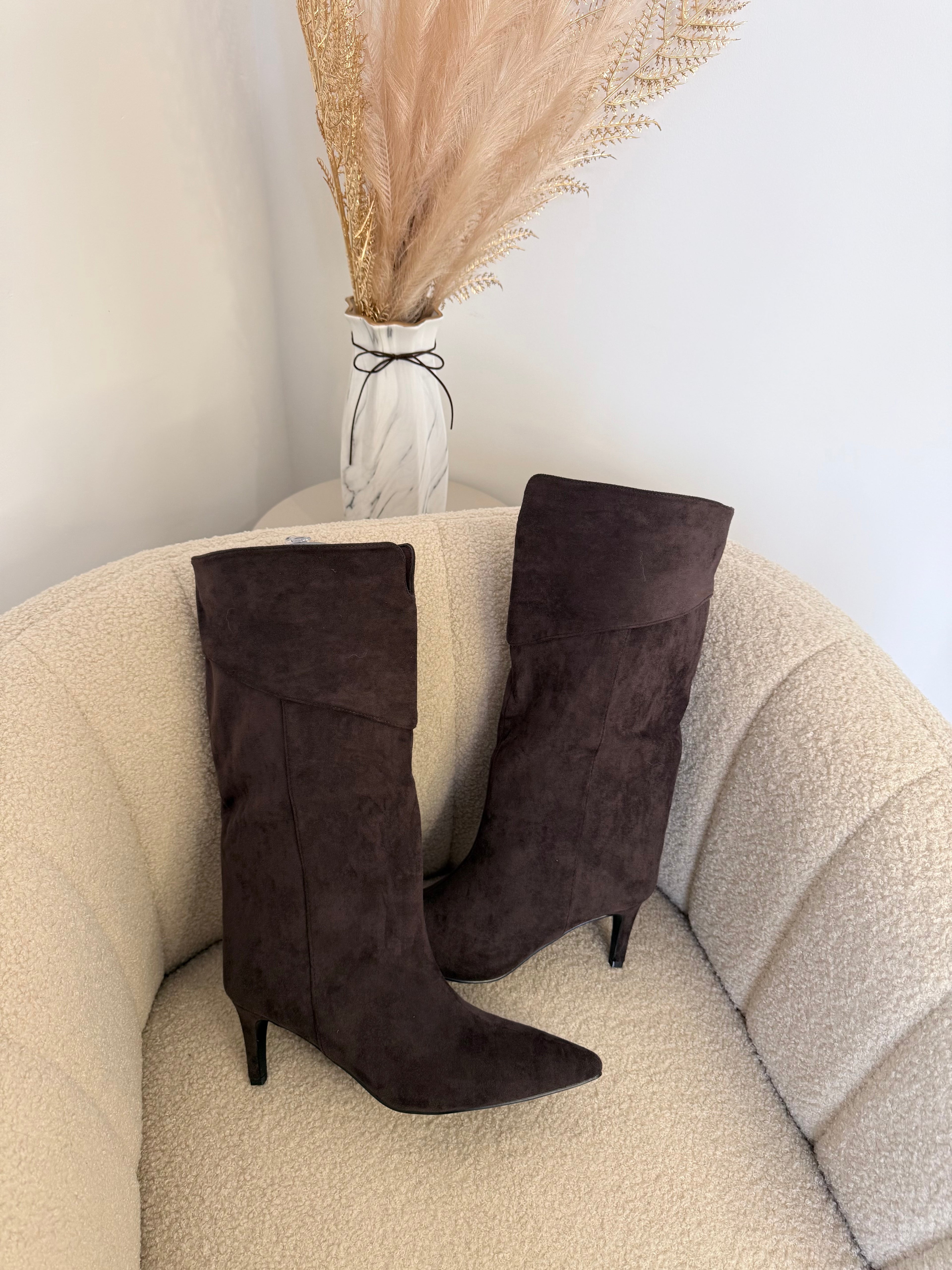 Bottes à talons Eira - Marrons