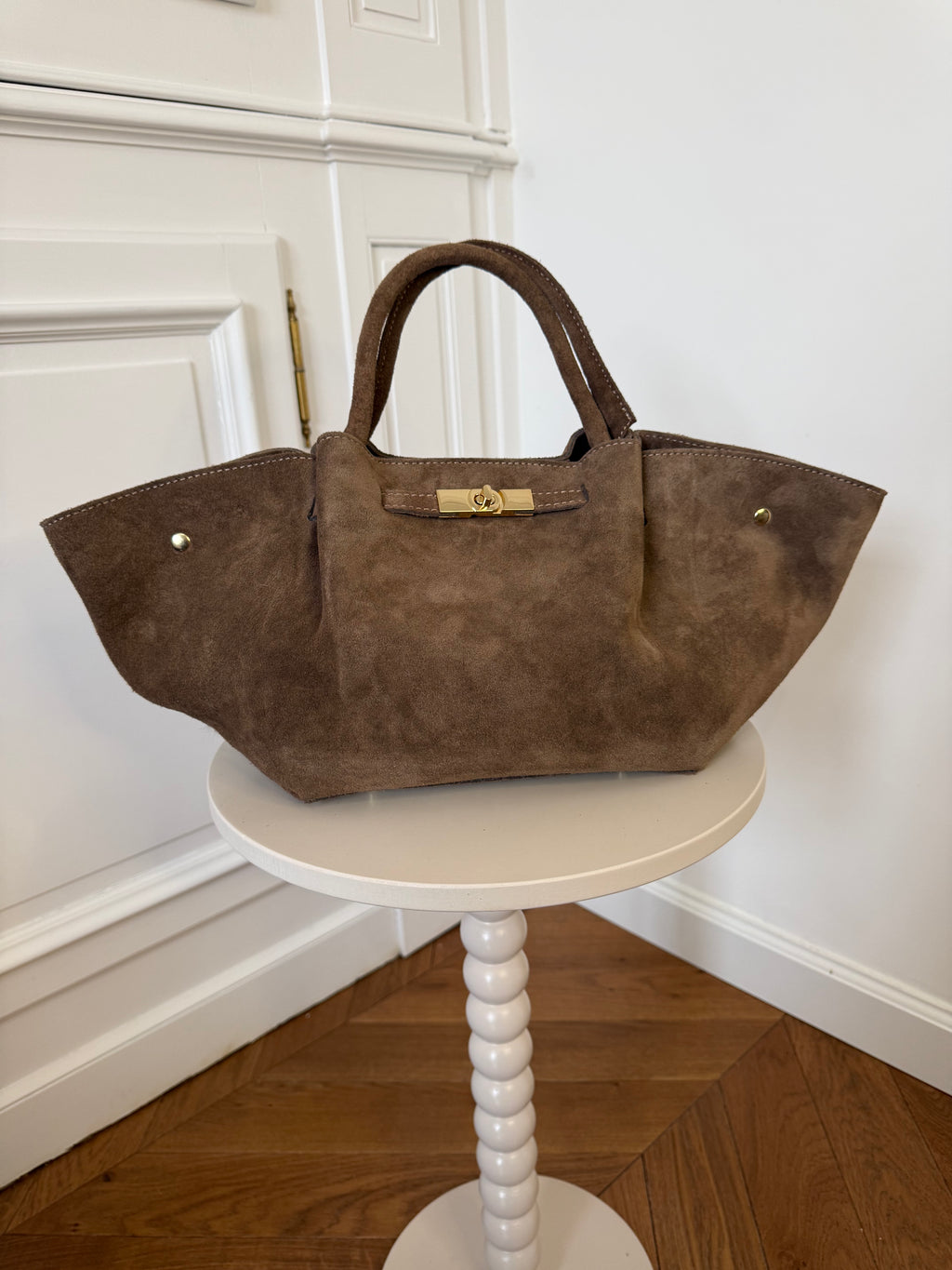 Sac Liv -  Cuir Taupe
