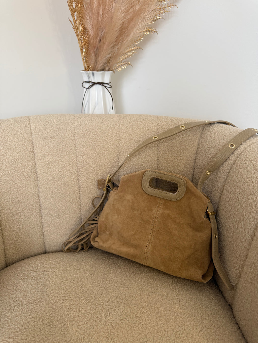 Sac Nella - Cuir Beige