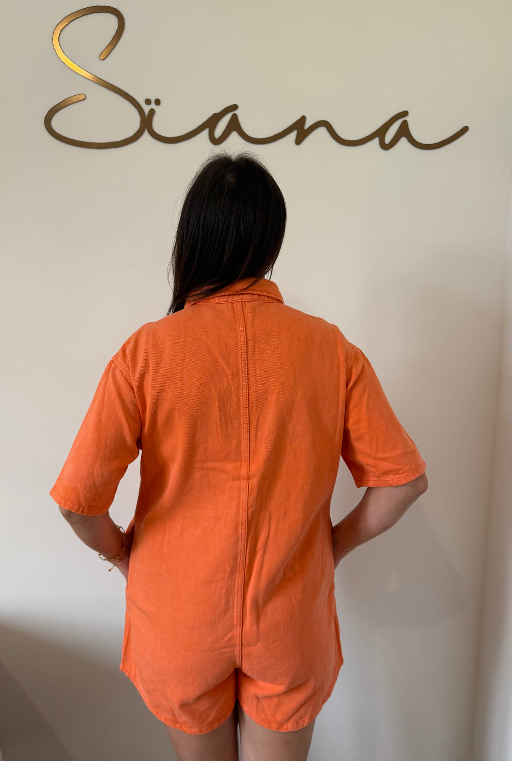 COMBISHORT LÉONA ORANGE