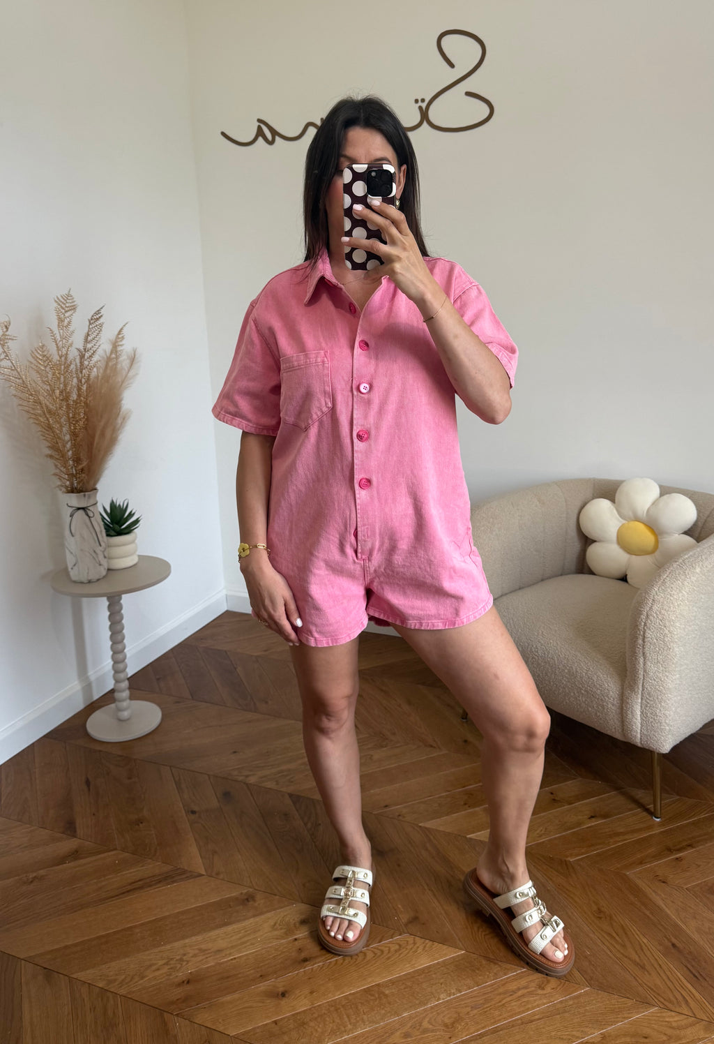COMBISHORT LÉONA ROSE