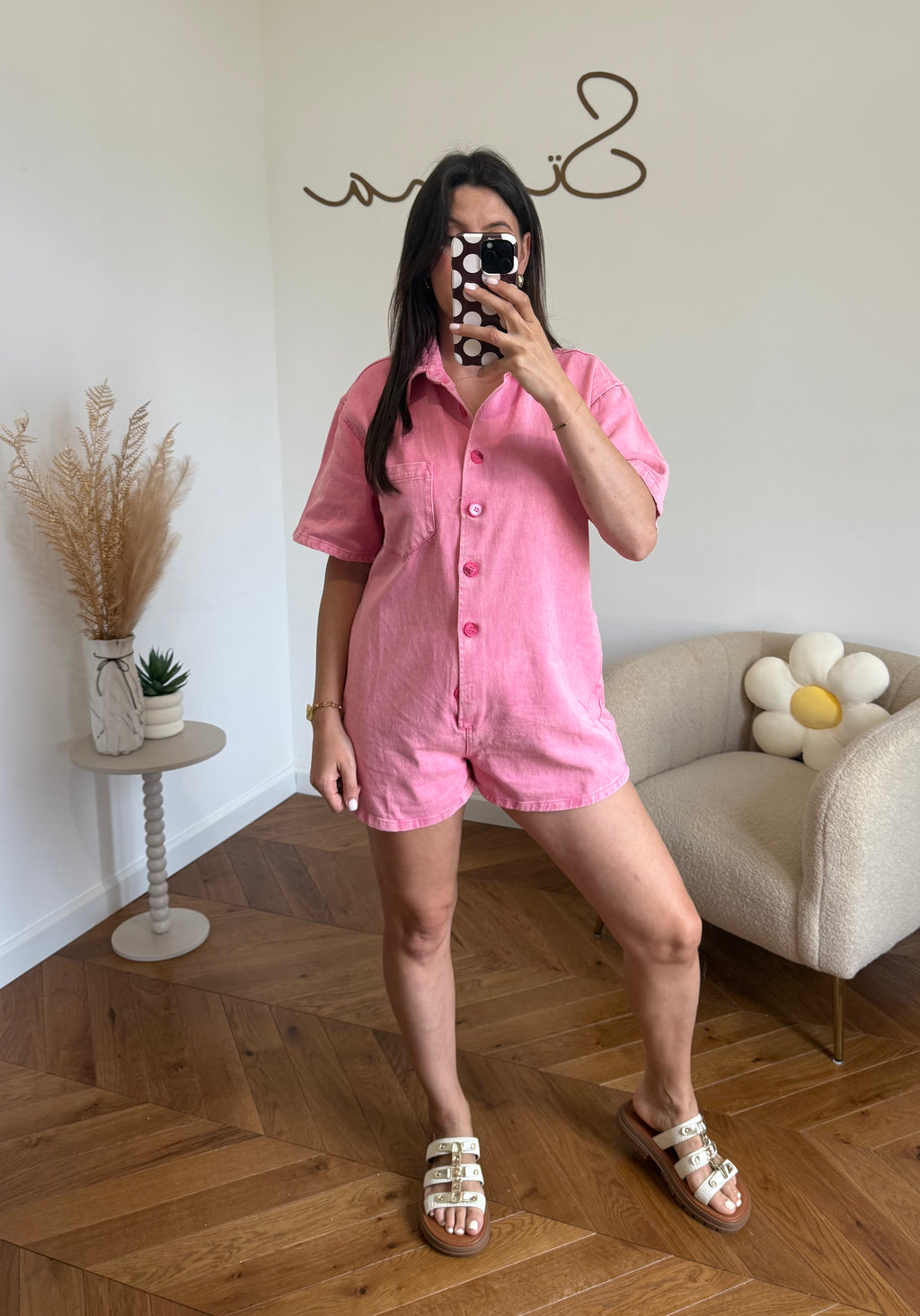 COMBISHORT LÉONA ROSE