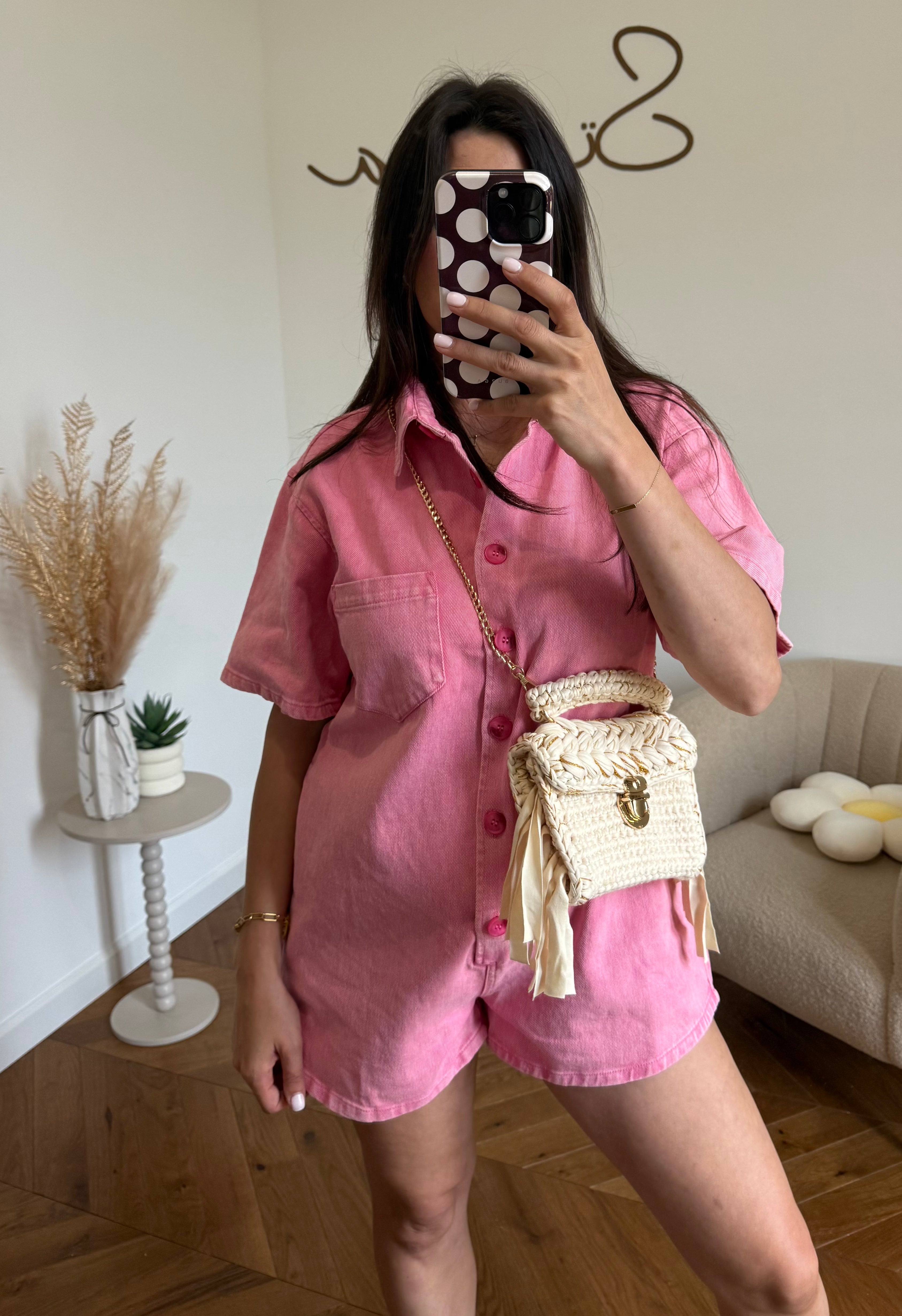 COMBISHORT LÉONA ROSE